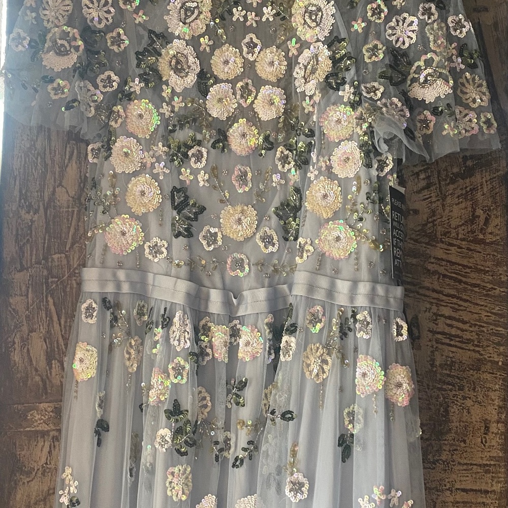 Needle & Thread Full Length Gown- NEW & Stunning!